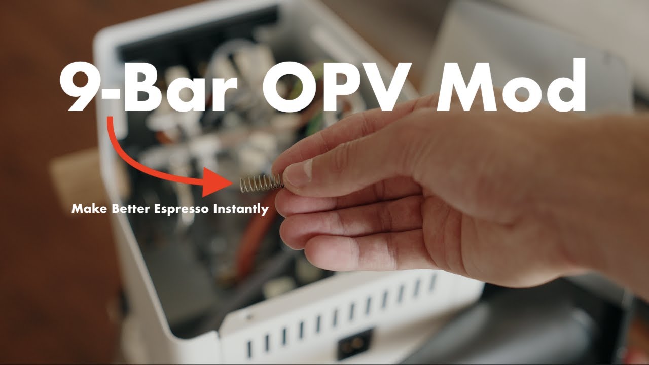 Gaggia Classic Pro: 9-Bar OPV Mod - Pull Better Shots Immediately!!