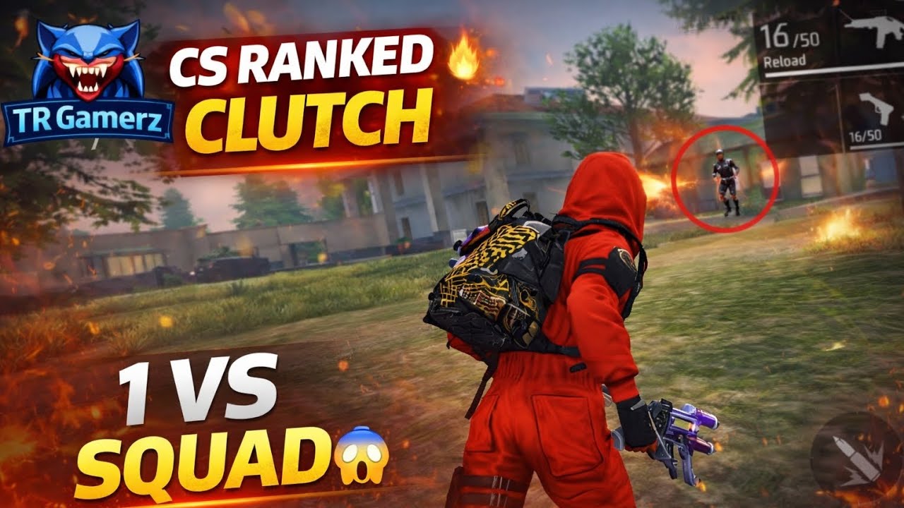 Titan Rank Clash Squad Battle | Free Fire Gameplay