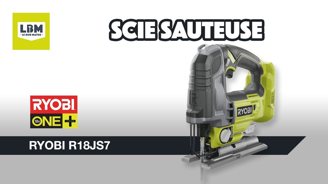 [Ryobi] Scie Sauteuse Brushless R18JS7