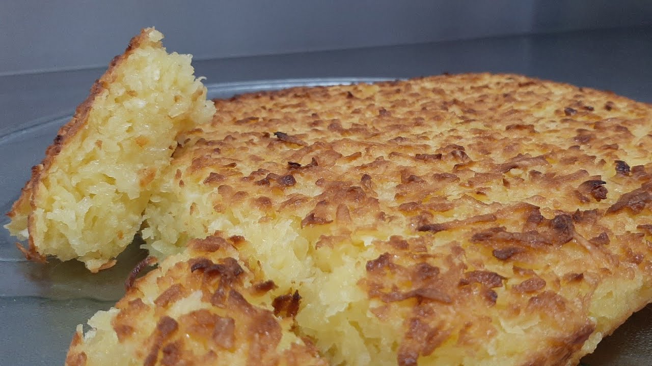 BOLO DE MANDIOCA SEM GLÚTEN,  SEM LACTOSE E SEM FARINHA