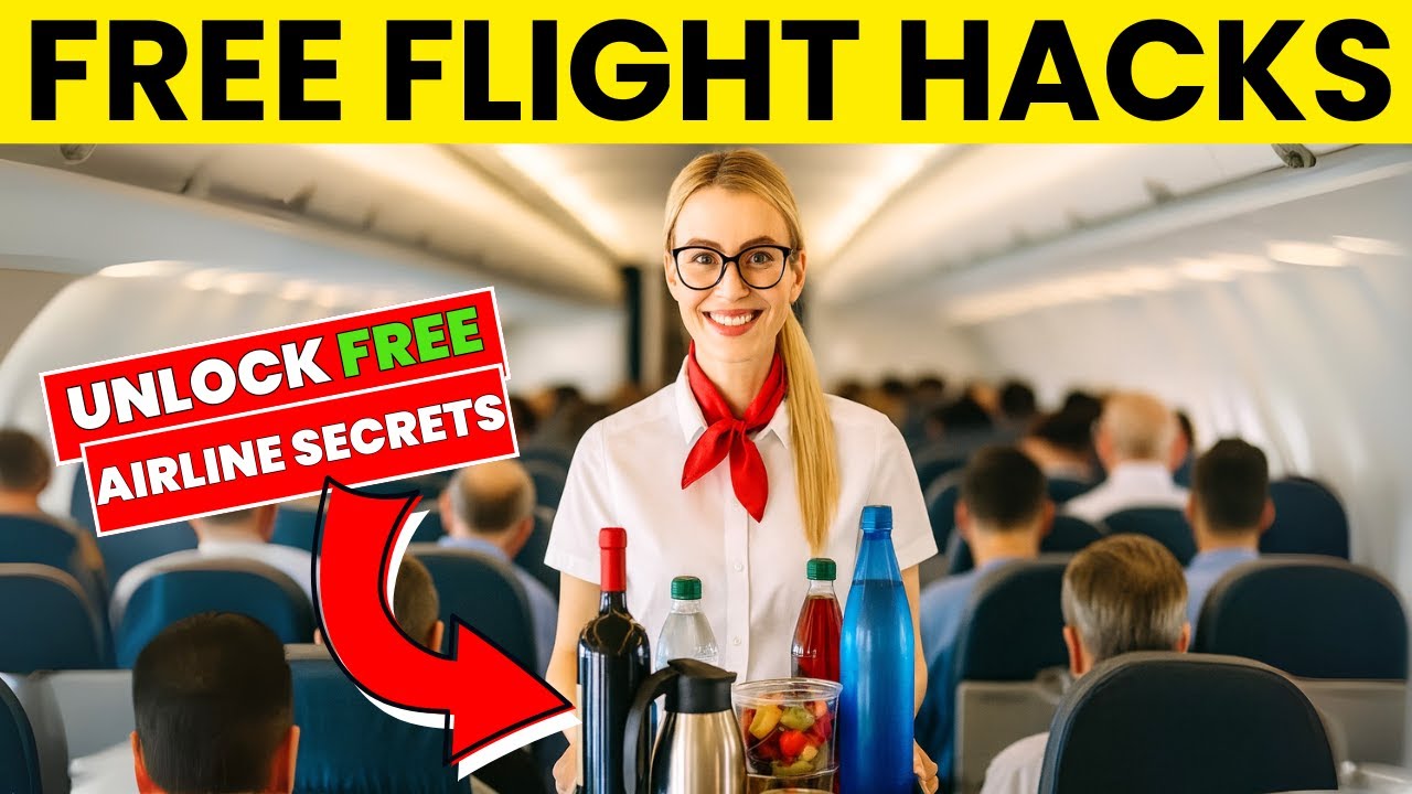 15 Hidden PERKS You Can Get On A FLIGHT For FREE (Nobody Tells You This)