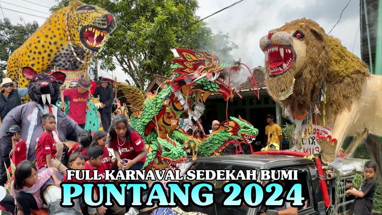 Arak Arakan PUNTANG 2024 ❗️ Sedekah Bumi desa Puntang Losarang Indramayu