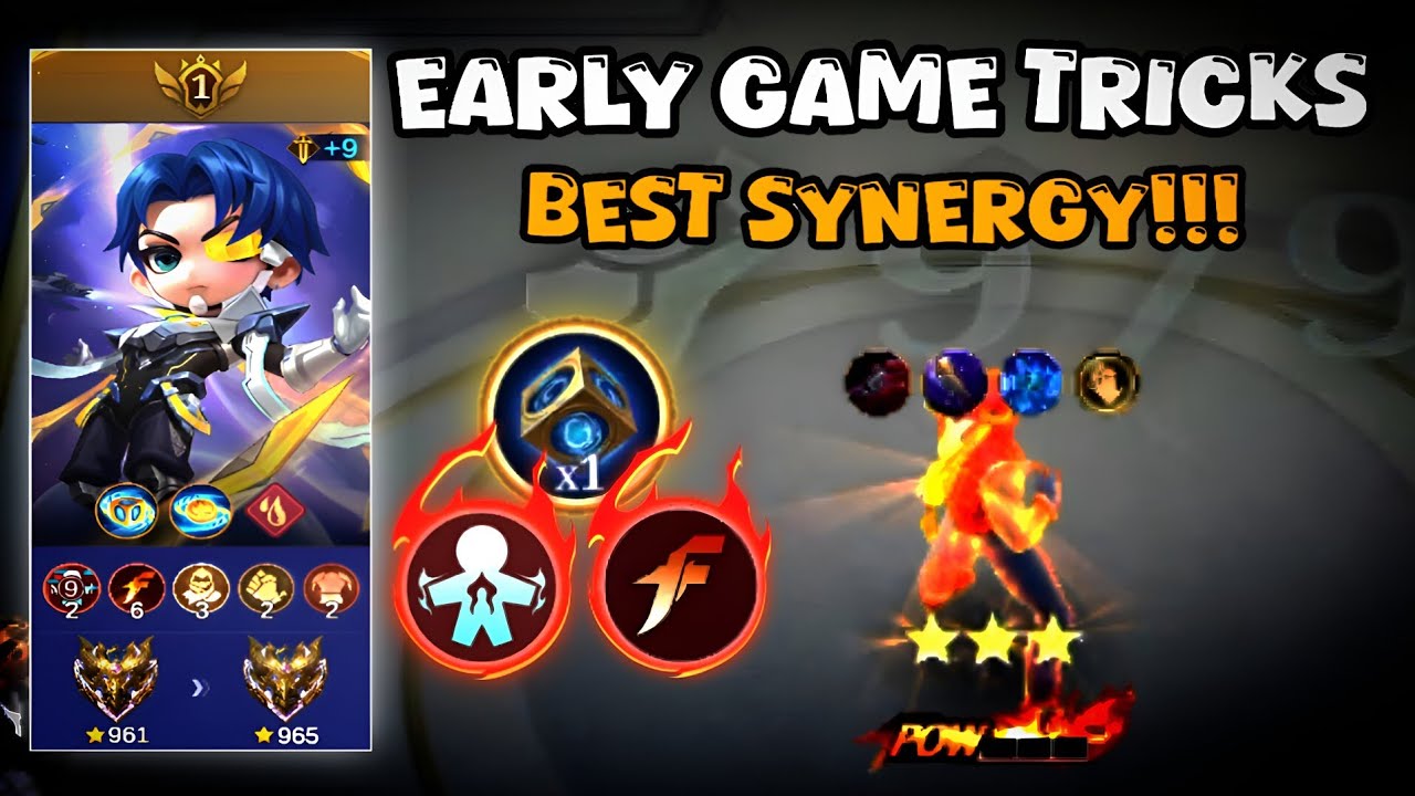 EARLY GAME = FREE WIN?! 😱 BEST SYNERGY BUILD | MAGUC CHESS GAMEPLAY 