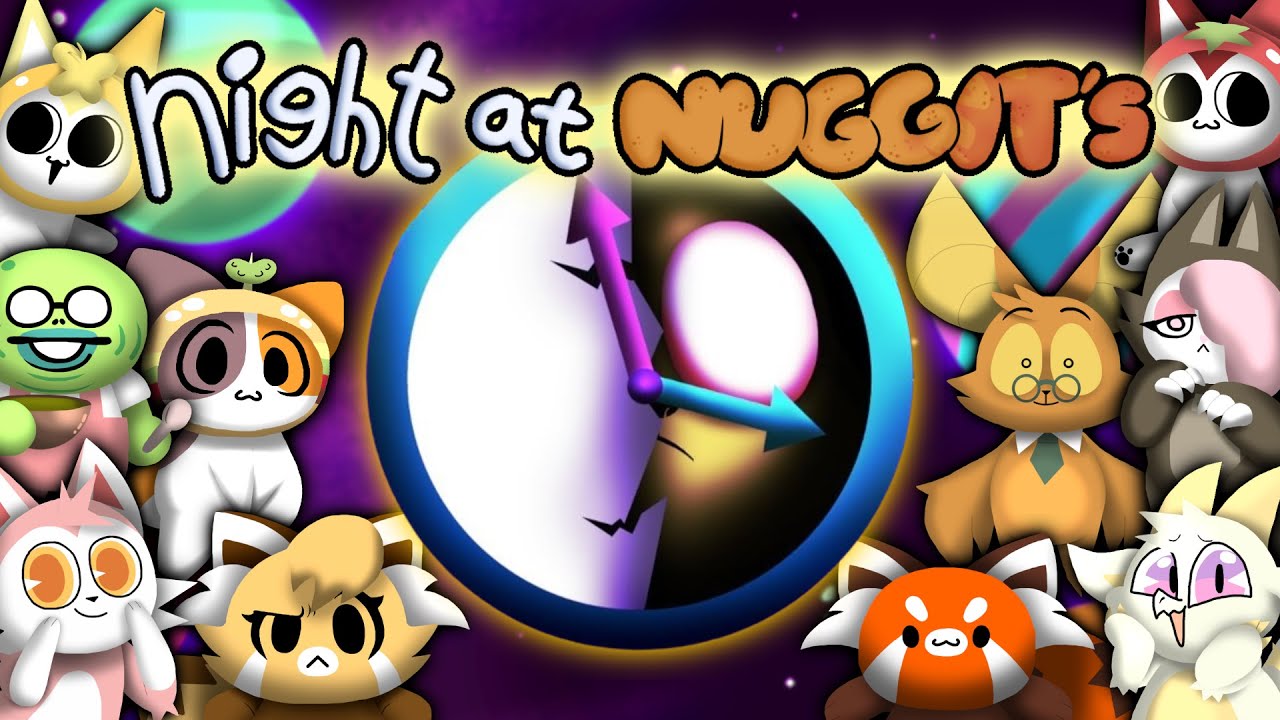 Night at Nuggit's || Full Game Nights 1-9 + Extras