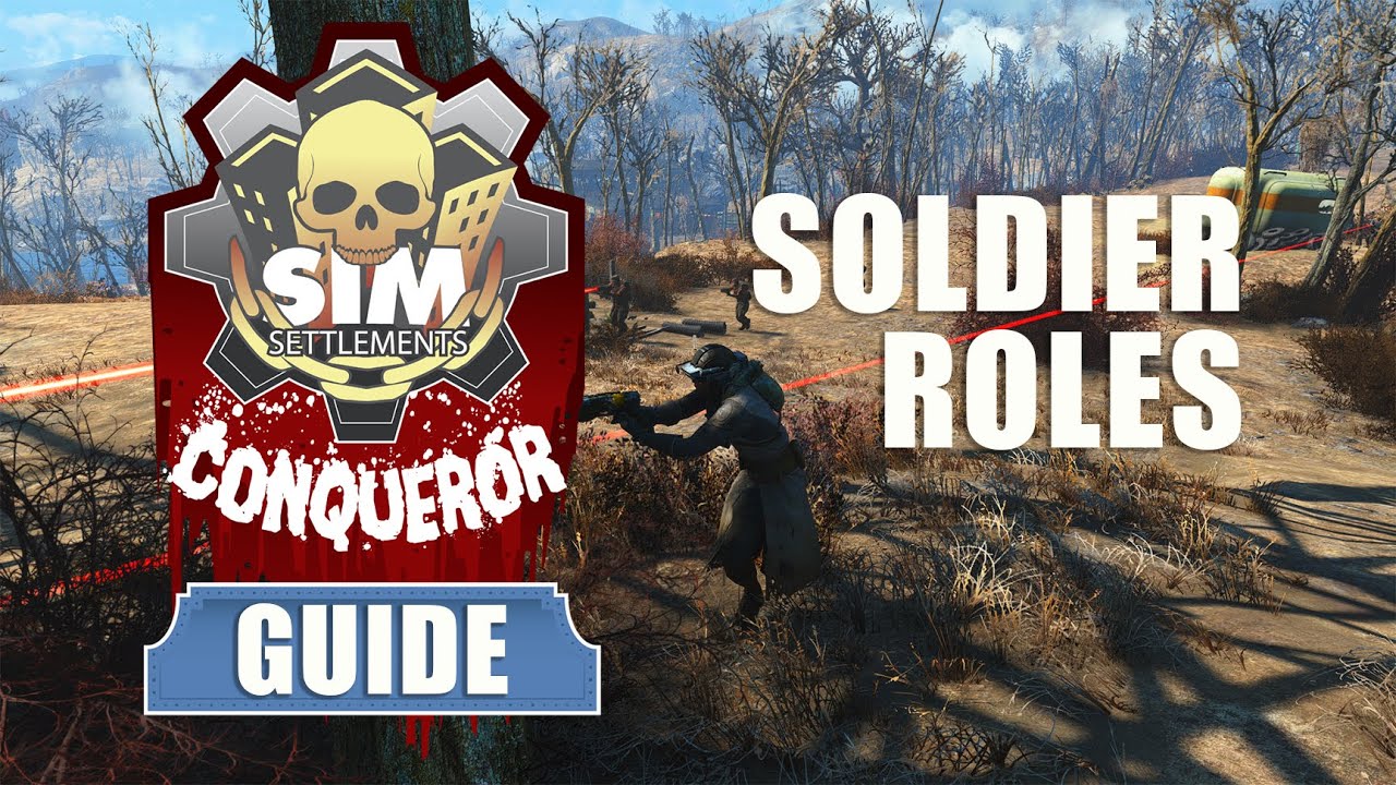 Руководства по Sim Settlements Conqueror: роли солдат