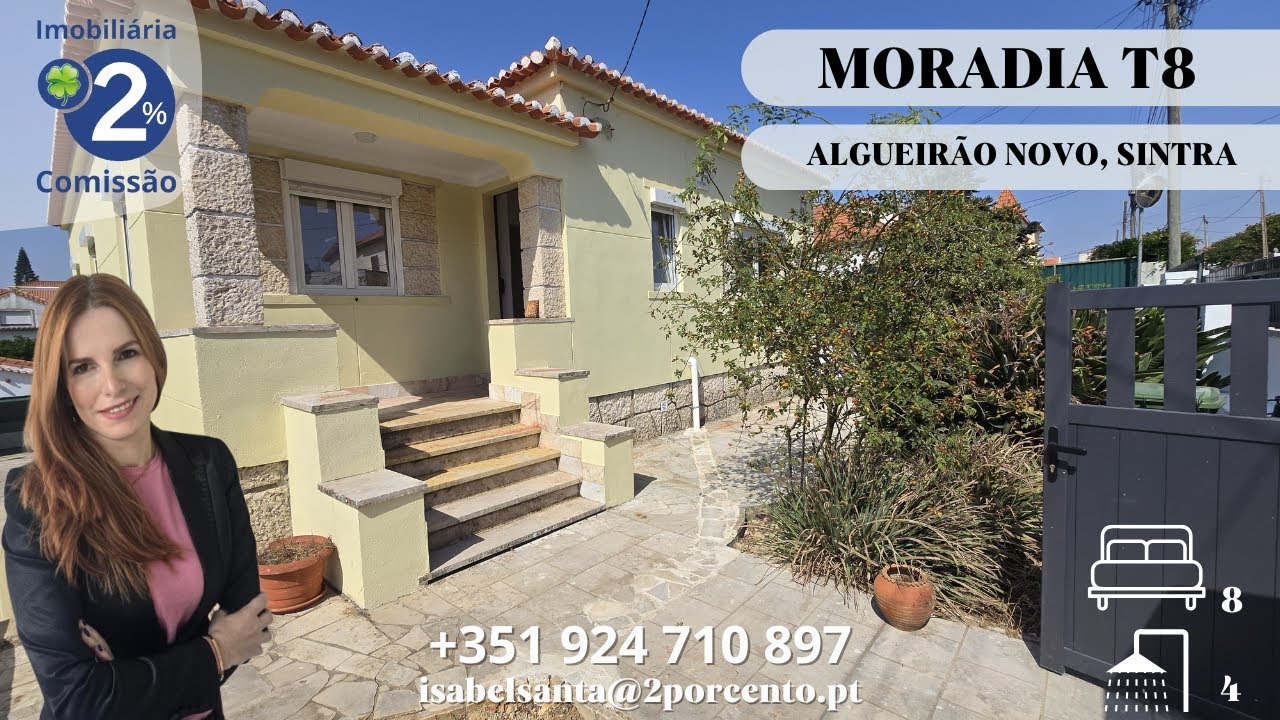Moradia T8 Independente em Algueirão Novo, Sintra (N/Ref.ª6803100)