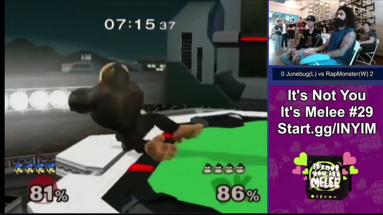 RapMonster (Luigi) vs. Junebug (DK) - INYIM #29 - Grand Finals