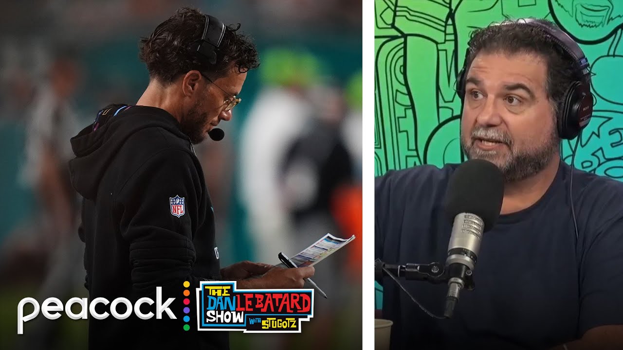 How much are Miami Dolphins' woes on Mike McDaniel? | Dan Le Batard Show with Stugotz | NBC Sports