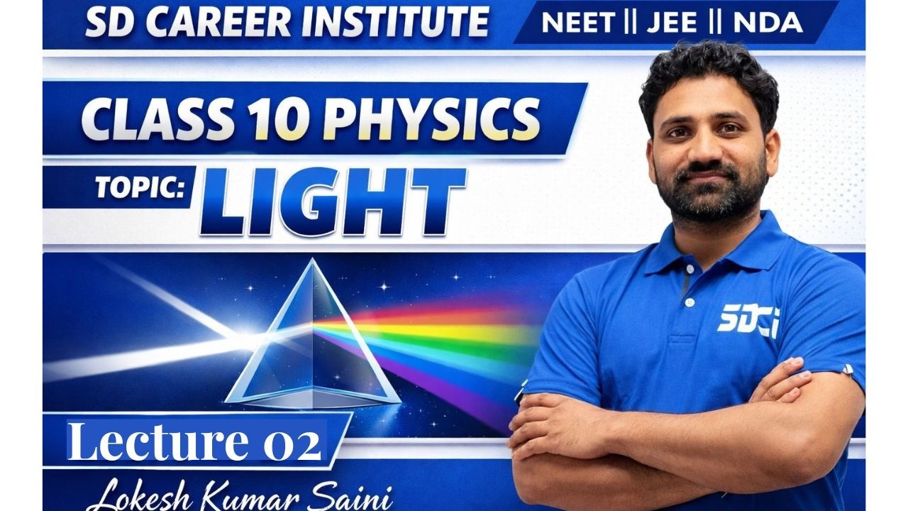 CLASS 10 Light Lecture -02 By Lokesh Kumar Saini Sir @SD C I @highlight@followers#Physics