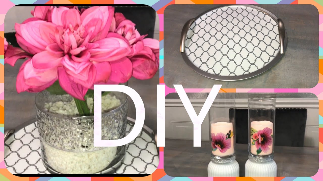 DIY/ MANUALIDADES ELEGANTES PARA DECORAR TU HOGAR