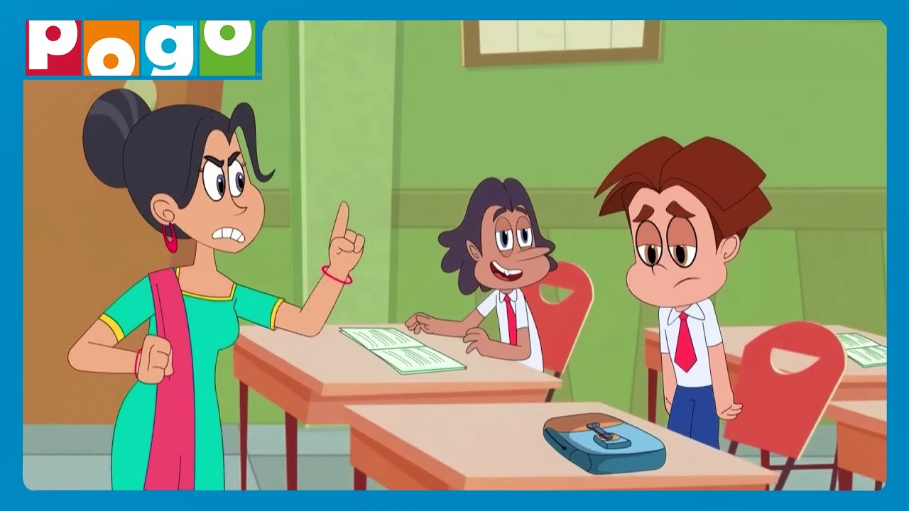 Titoo😍| Teacher Aa Gaye Aur Homework Nahi! 😬| Education Day 📚| Best Cartoon✨| @PogoChannel​
