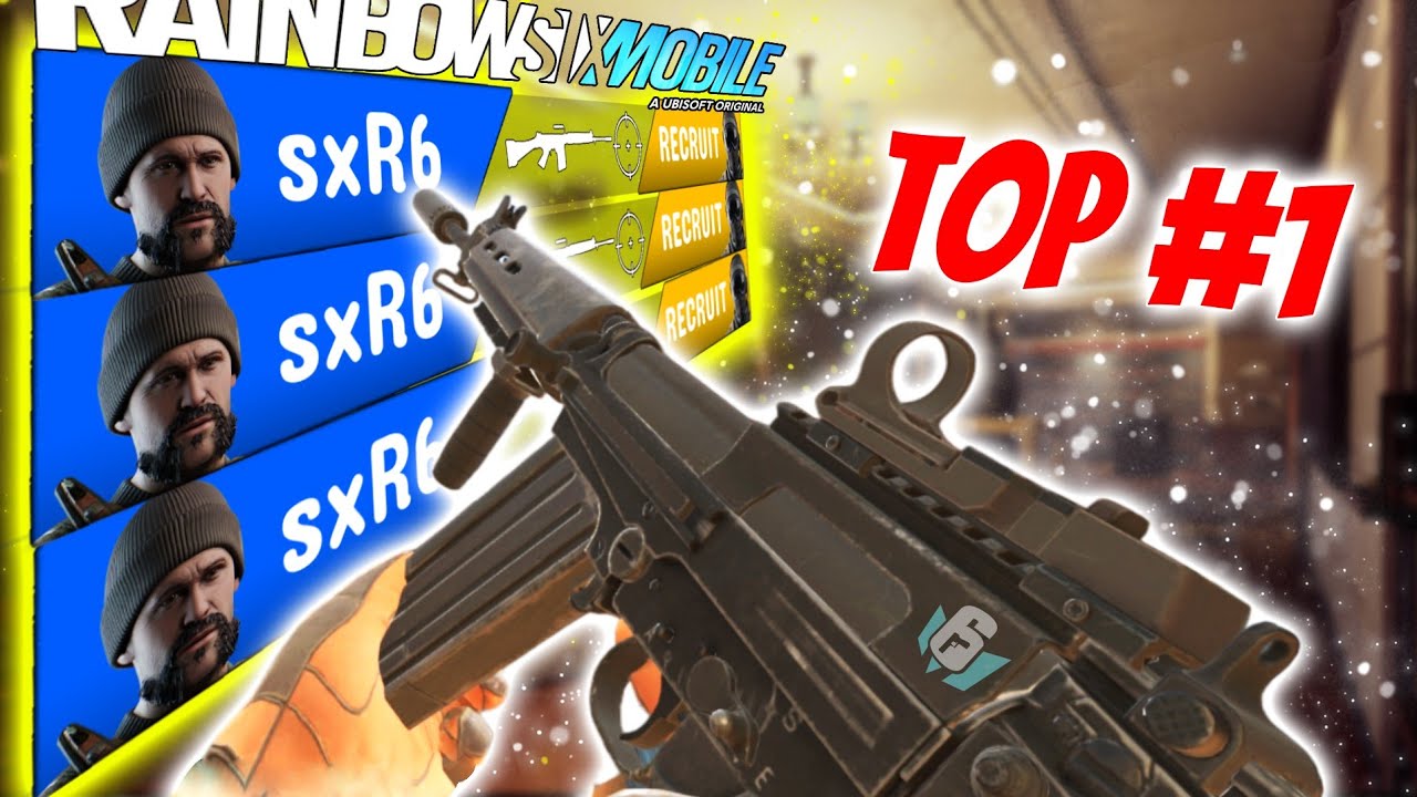 Rainbow 6 Siege Mobile - COMPETETIVE TOP#1 Gameplay