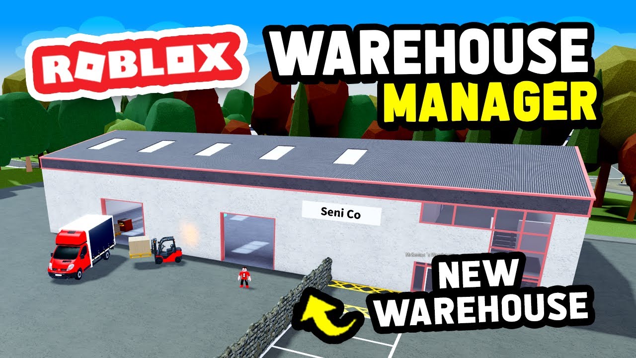 Buying a BIGGER WAREHOUSE in Warehouse Manager Tycoon (Roblox)