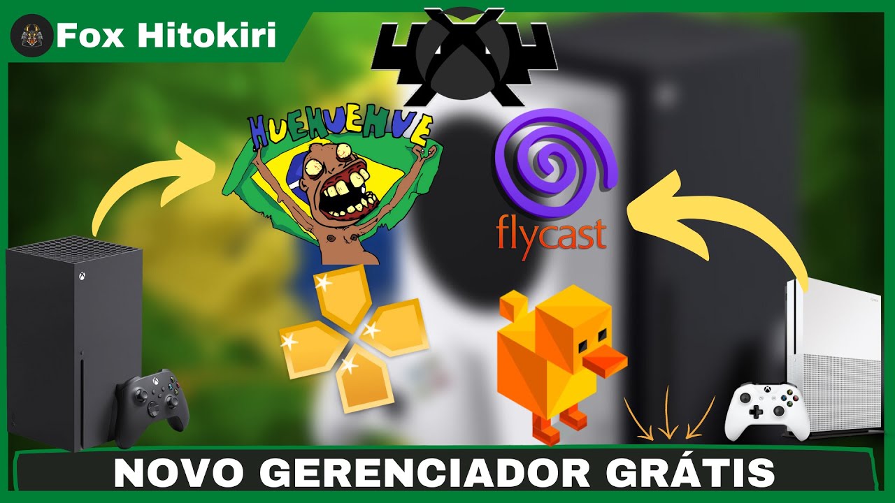 NOVO GERENCIADOR de ARQUIVOS para XBOX ONE e XBOX SERIES - GRÁTIS!!!