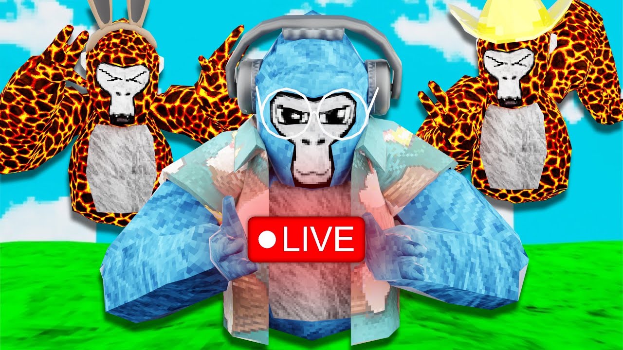 GORILLA TAG LIVE WITH VIEWERS