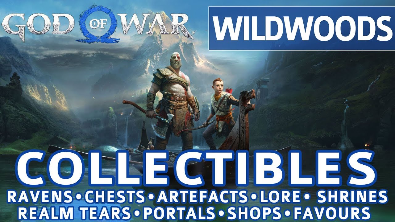 God of War - Wildwoods All Collectible Locations (Ravens, Chests, Artefacts, Shrines) - 100%