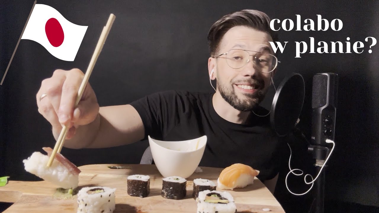 [KUCHNIE ŚWIATA #3] JAPONIA i SUSHI MUKBANG | ASMR po polsku