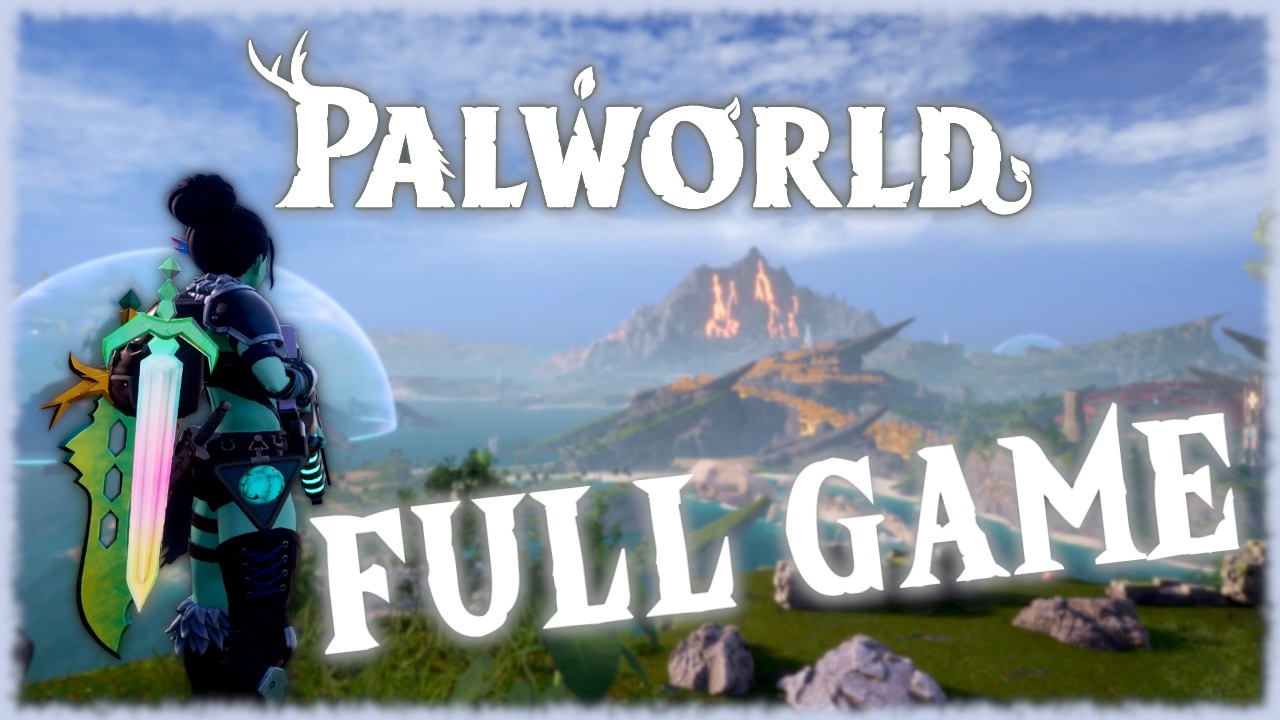 Palworld 🐸 Longplay Full Game Walkthrough [No Commentary] 4k