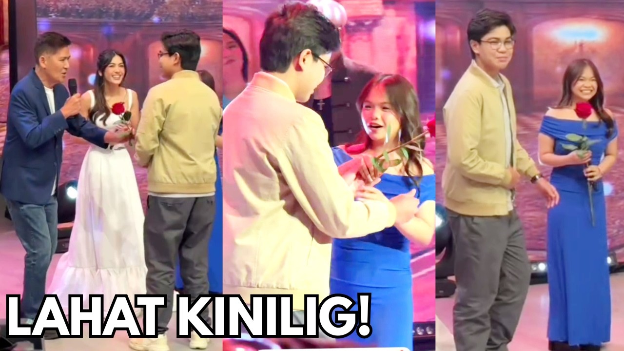 Vic Sotto at Dabarkads KINILIG sa PROM DANCE ni Ryzza Mae Dizon at Jacob sa EAT BULAGA