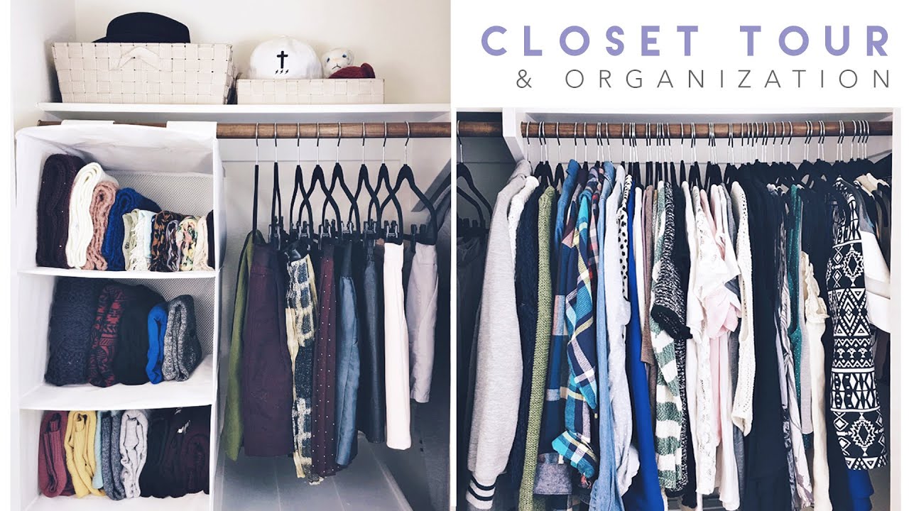 Closet Tour + Organization 2016