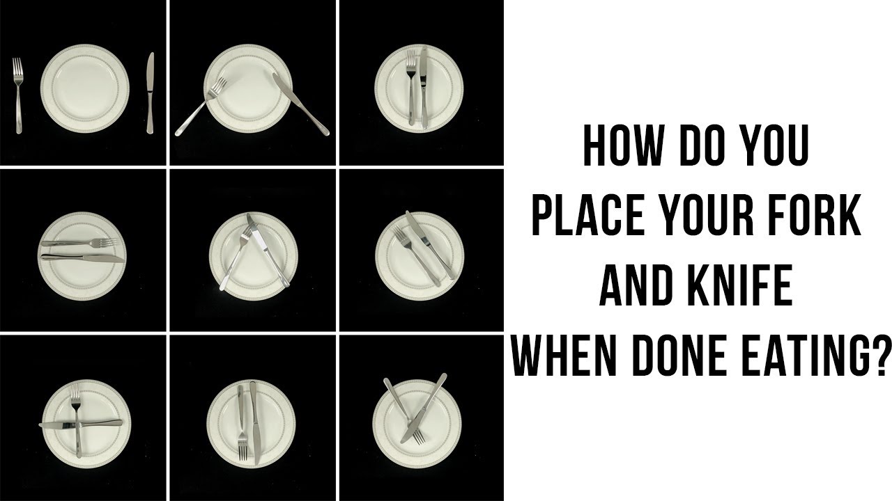 Table Manners | Resting Utensil Etiquette
