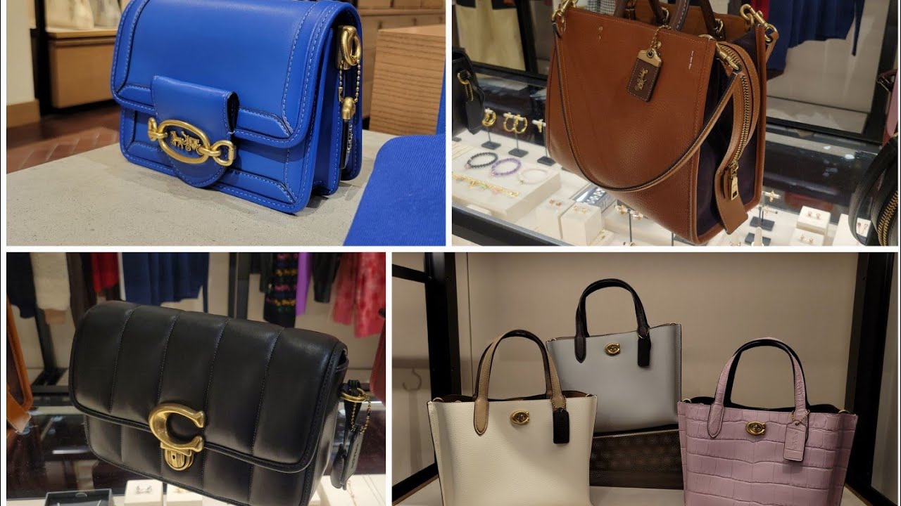Browse With Me At the Coach Boutique: NEW Rogue 31, Hero, Quilted Studio