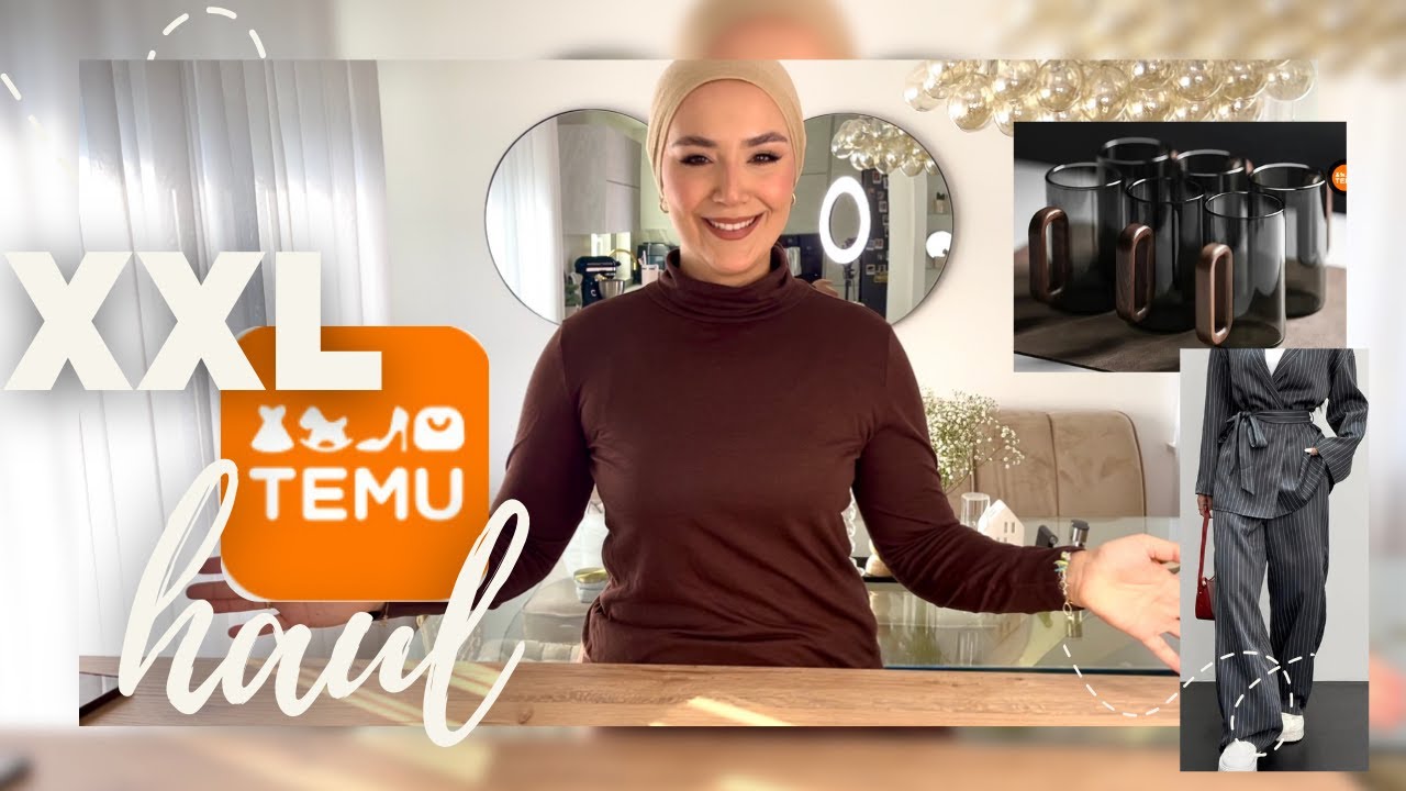 XXL TEMU HAUL 2025 🔥 €100 Coupon Pack Inside! Must-Have Home, Fashion & Beauty Finds!