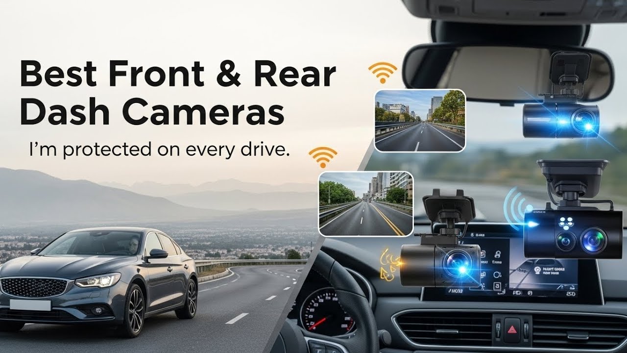 TOP 5 Best Front And Rear Dash Cameras 2026 | This Dual Dash Cam Saved My Car From Trouble