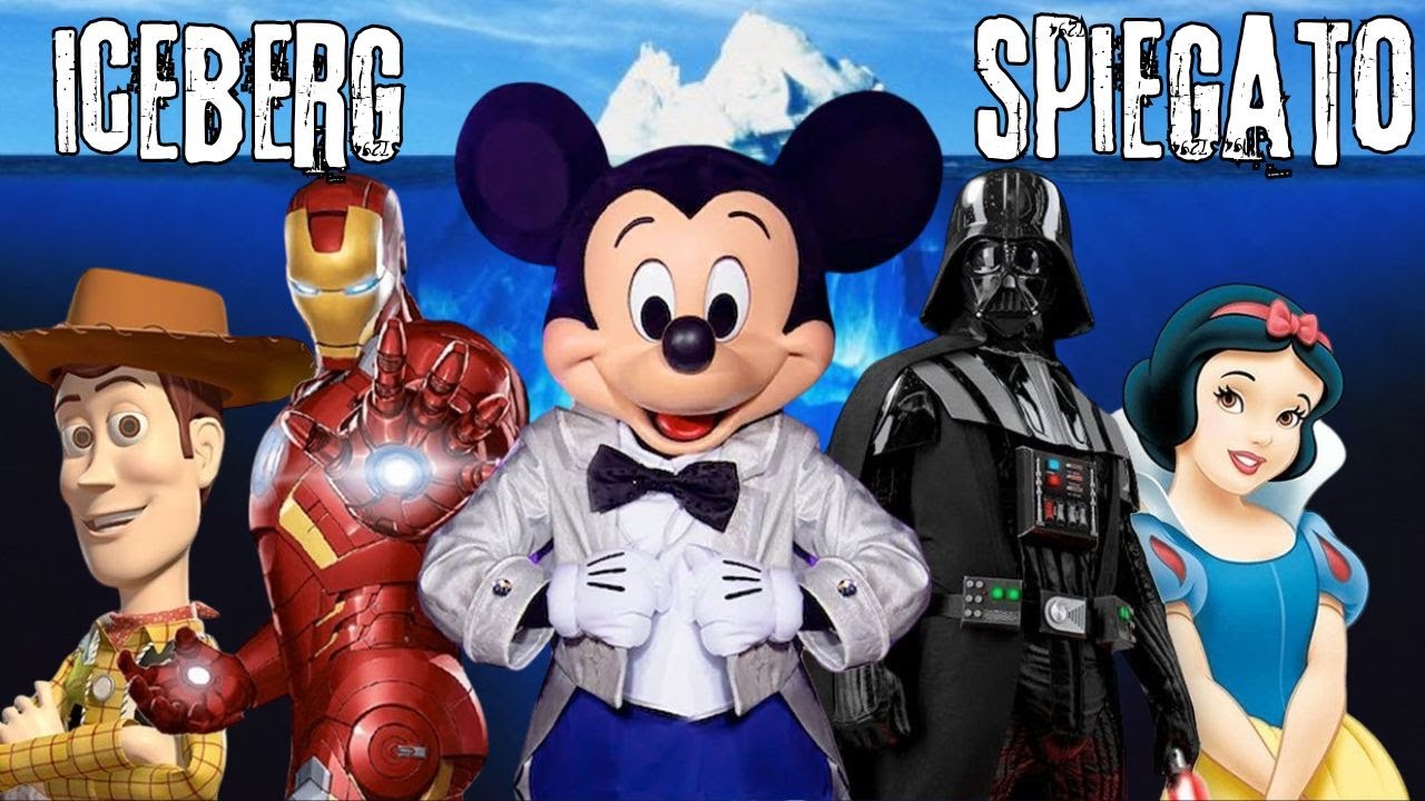 L'ICEBERG della DISNEY SPIEGATO! - i classici dell'infanzia COSA NASCONDONO???