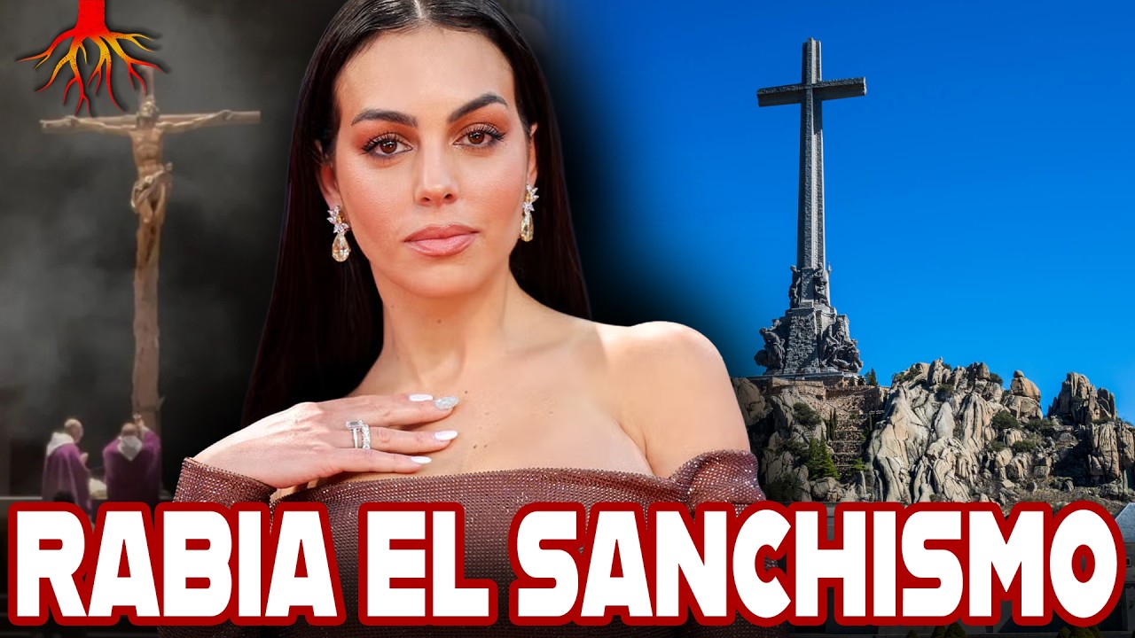 Georgina HACE RABIAR AL SANCHISMO en su visita al Valle de los Caídos