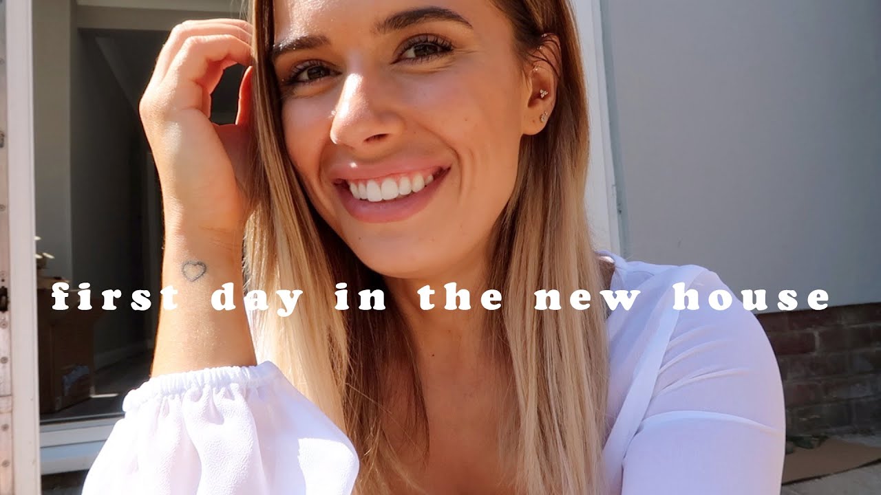 FIRST DAY IN THE NEW HOUSE + H&M HAUL | Hello October
