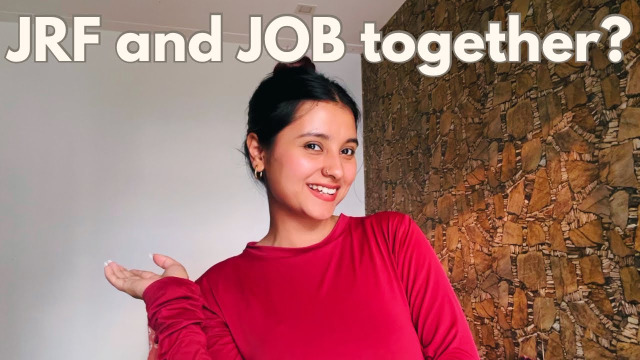 Is it possible to take scholarship and do job? JRF and NET 60000/- scholarship update