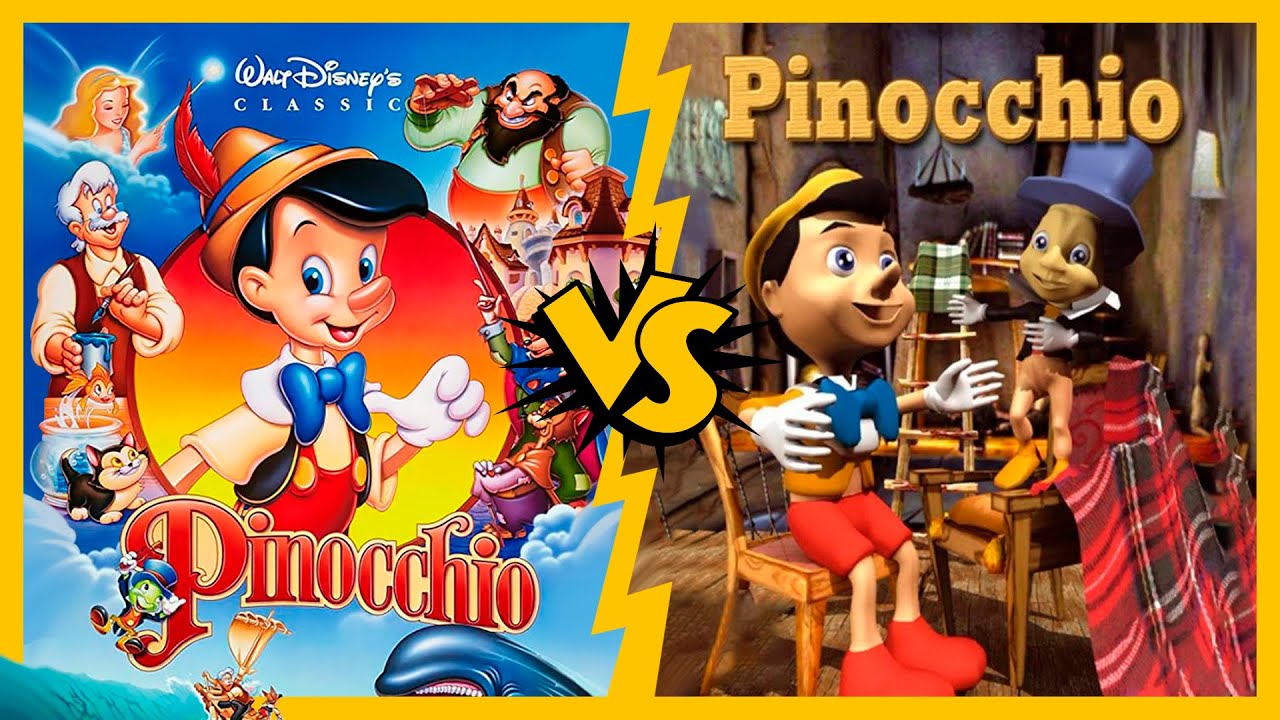PINOCHO de DISNEY contra SU PEOR COPIA