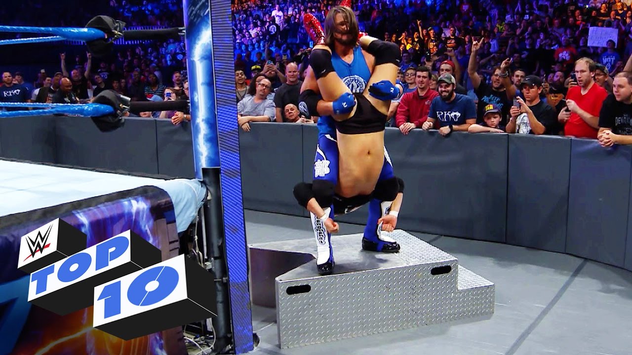 10 лучших моментов Smackdown LIVE: WWE Top 10, 29 ноября 2016 г.