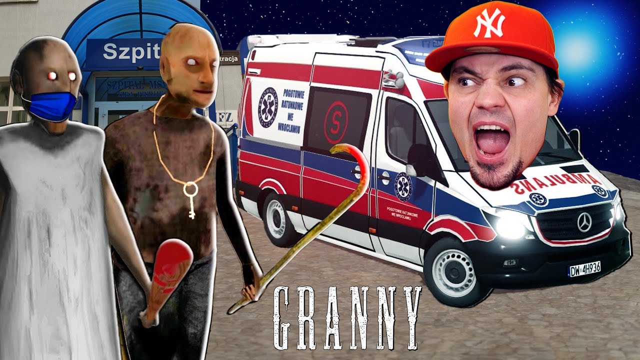 Nowa Ucieczka KARETKĄ od BABCI GRANNY ze SZPITALA w WROCŁAWIU *aktualizacja* 👵 Granny 4