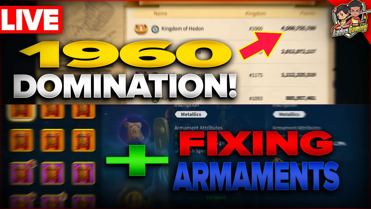 5 Imperium Pre KvK Training + Fixing my Armaments