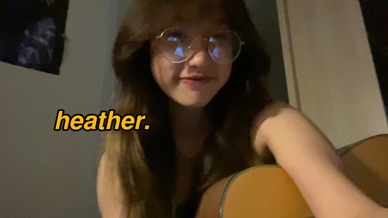heather - Conan Gray // cover acoustic version 🧣