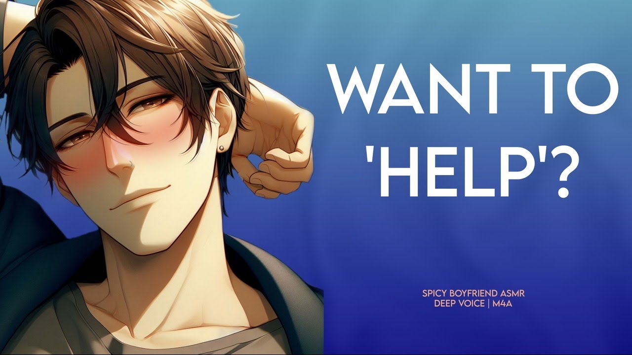 🔥'Helping' your tired boyfriend sleep (spicy asmr | deep voice m4a)