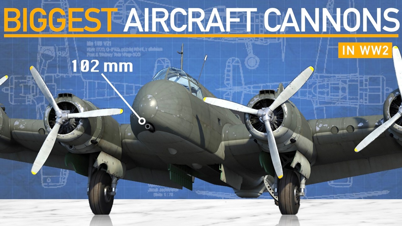 The Biggest Cannons Mounted On Aircraft In WW2