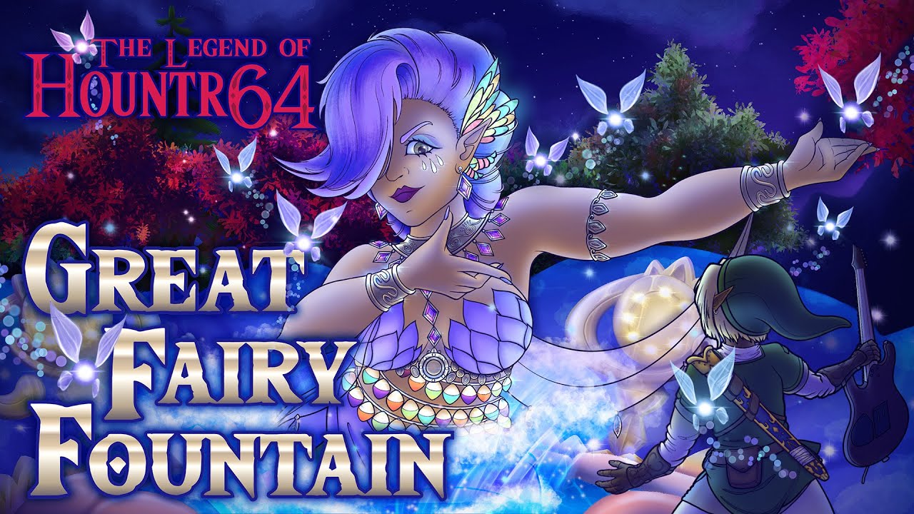 Legend of Zelda - Great Fairy Fountain (Metal Cover)