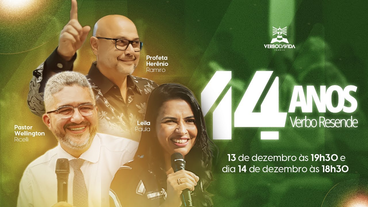 ANIVERSÁRIO DA IGREJA l PROFETA HERÊNIO E MABEL l 13/12/2025