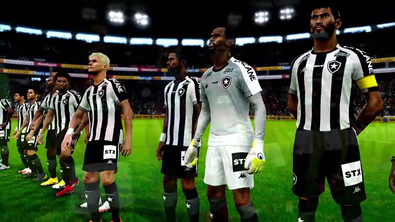 Urubu faz o primeiro gol logo no início. Game pes 