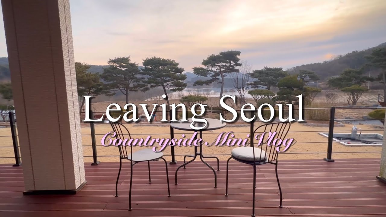한국 시골 브이로그🏠 서울 떠나 고양이랑 겨울 별장 일상