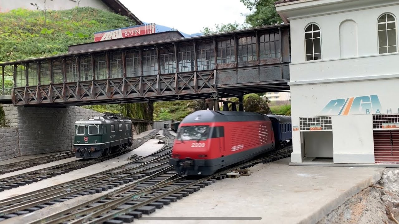 Die letzten Tage einer wunderbaren Spur 0 Gartenbahn