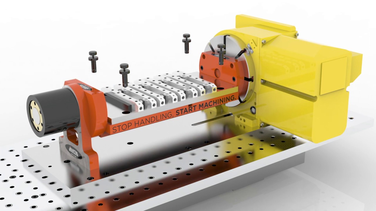 4th Axis CNC Solutions: Stallion 9/20 Quick Change Trunnion Table