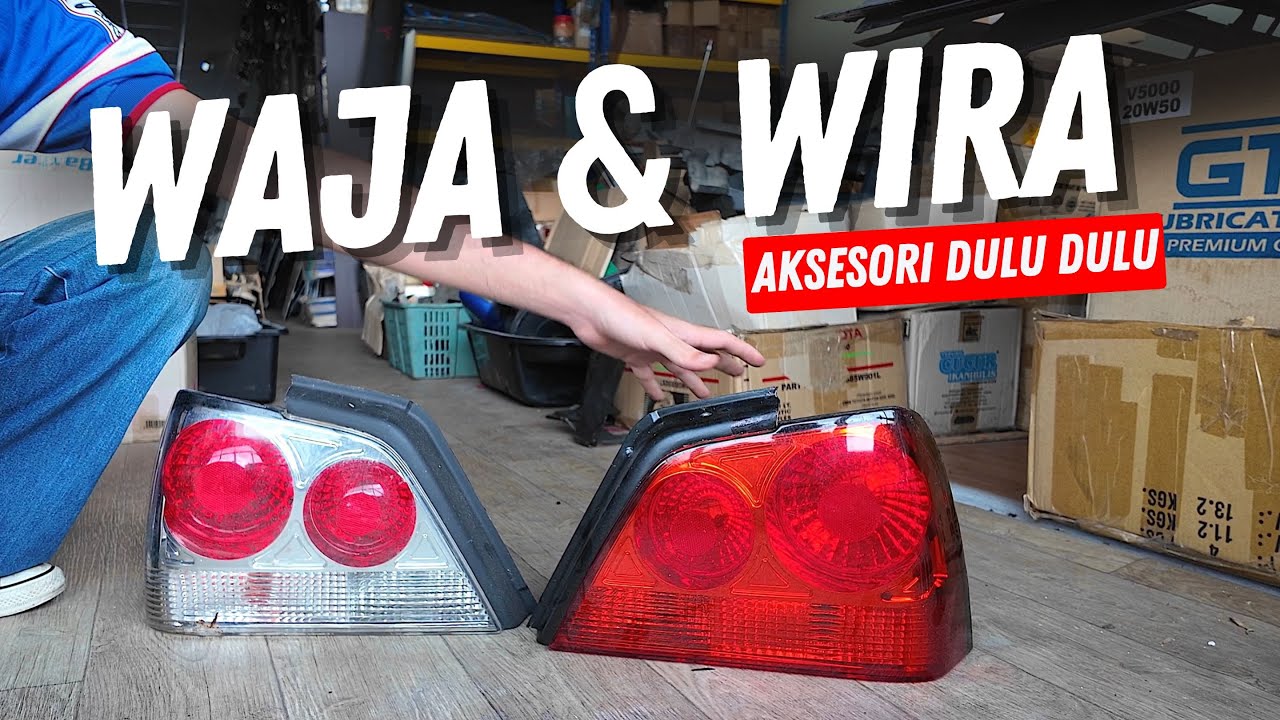 Aksesori Proton Waja & Wira DULU DULU – Koleksi Rare Saga Khalid Fadil!