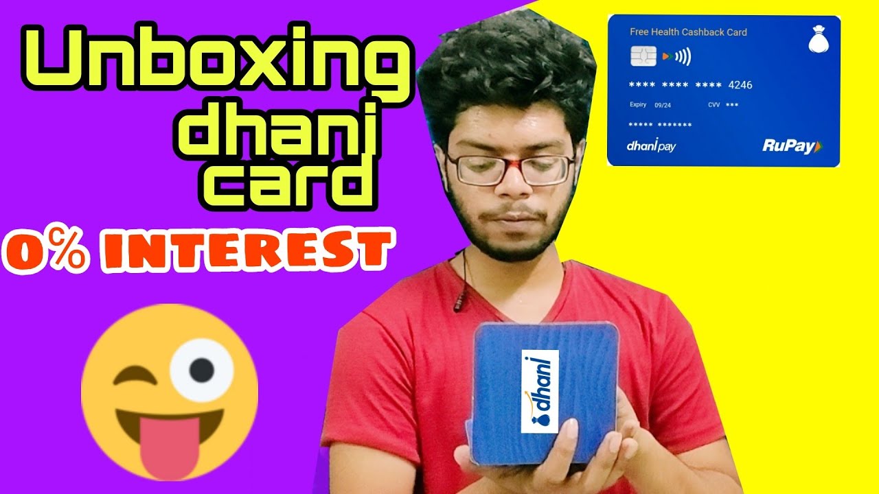 dhani card unboxing in 2022 | dhani card first look