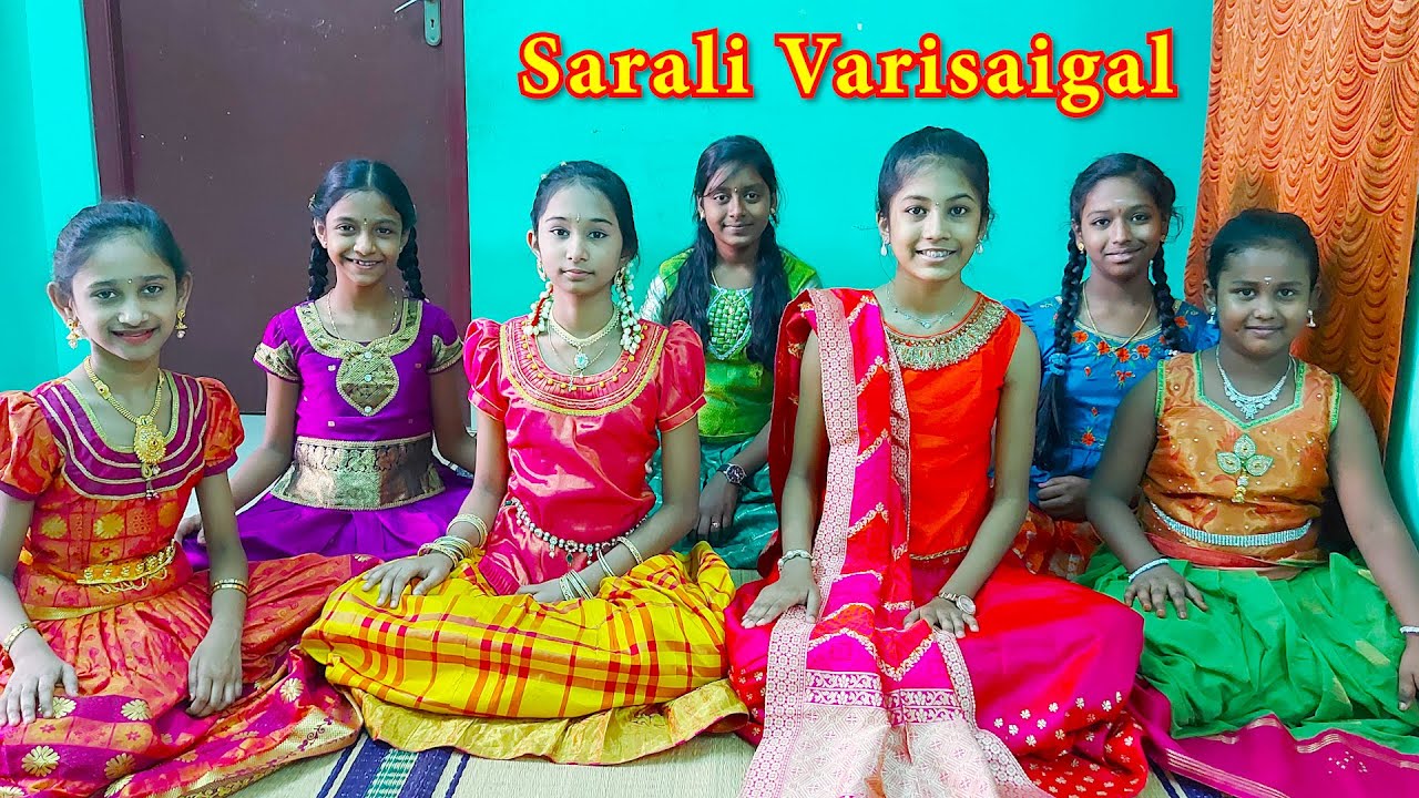 Sarali Varisai : 1 - 14 (All three speeds) carnatic  music