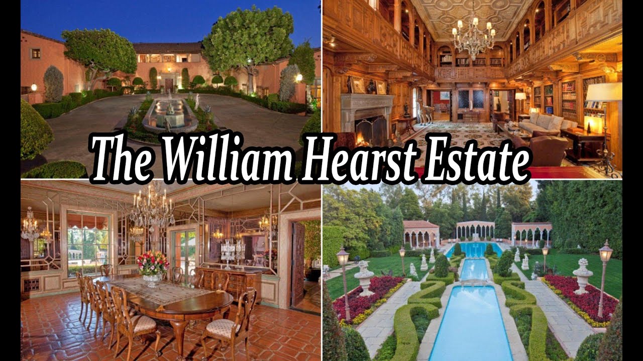 The Amazing Mansion Of William Hearst Estate.