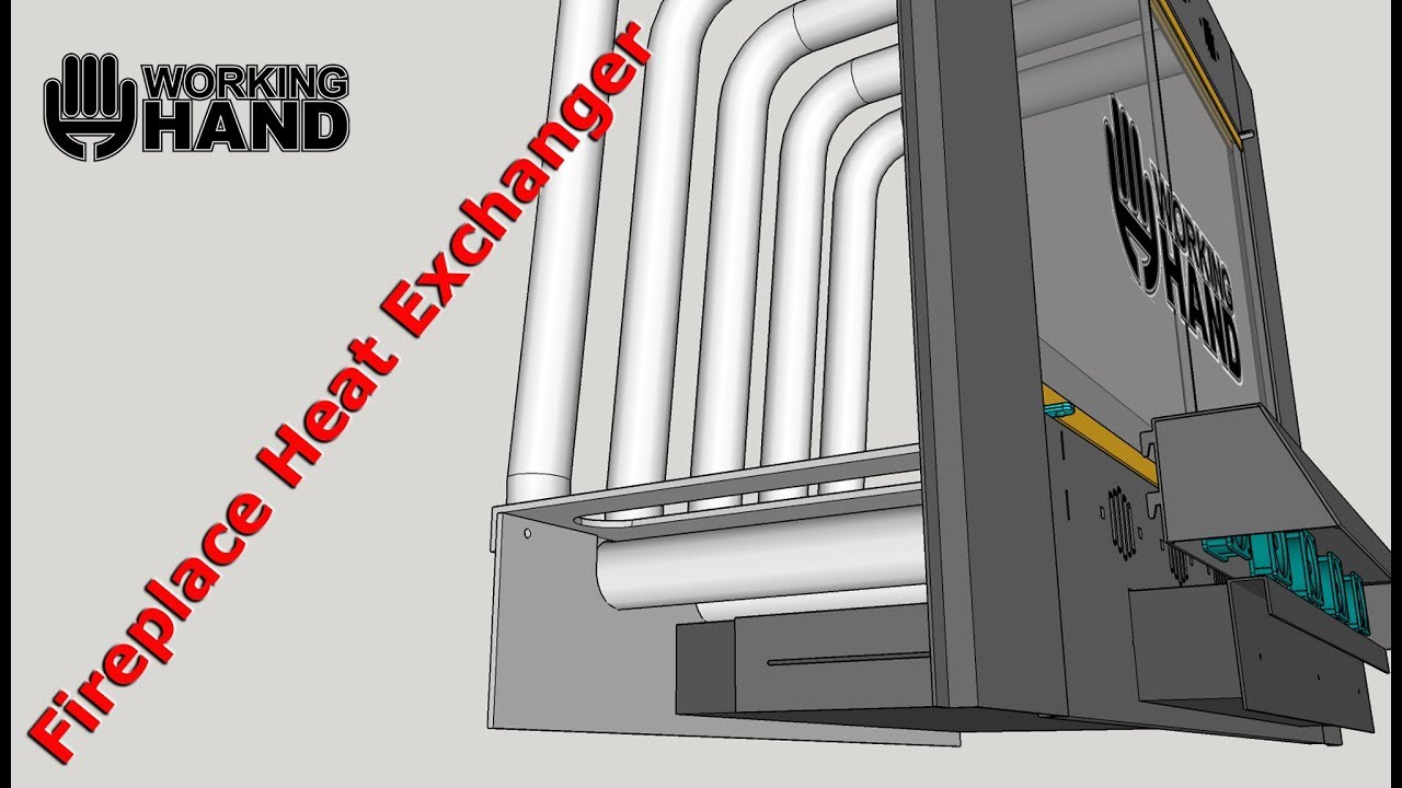 FIREPLACE HEAT EXCHANGER DIY With a little help!